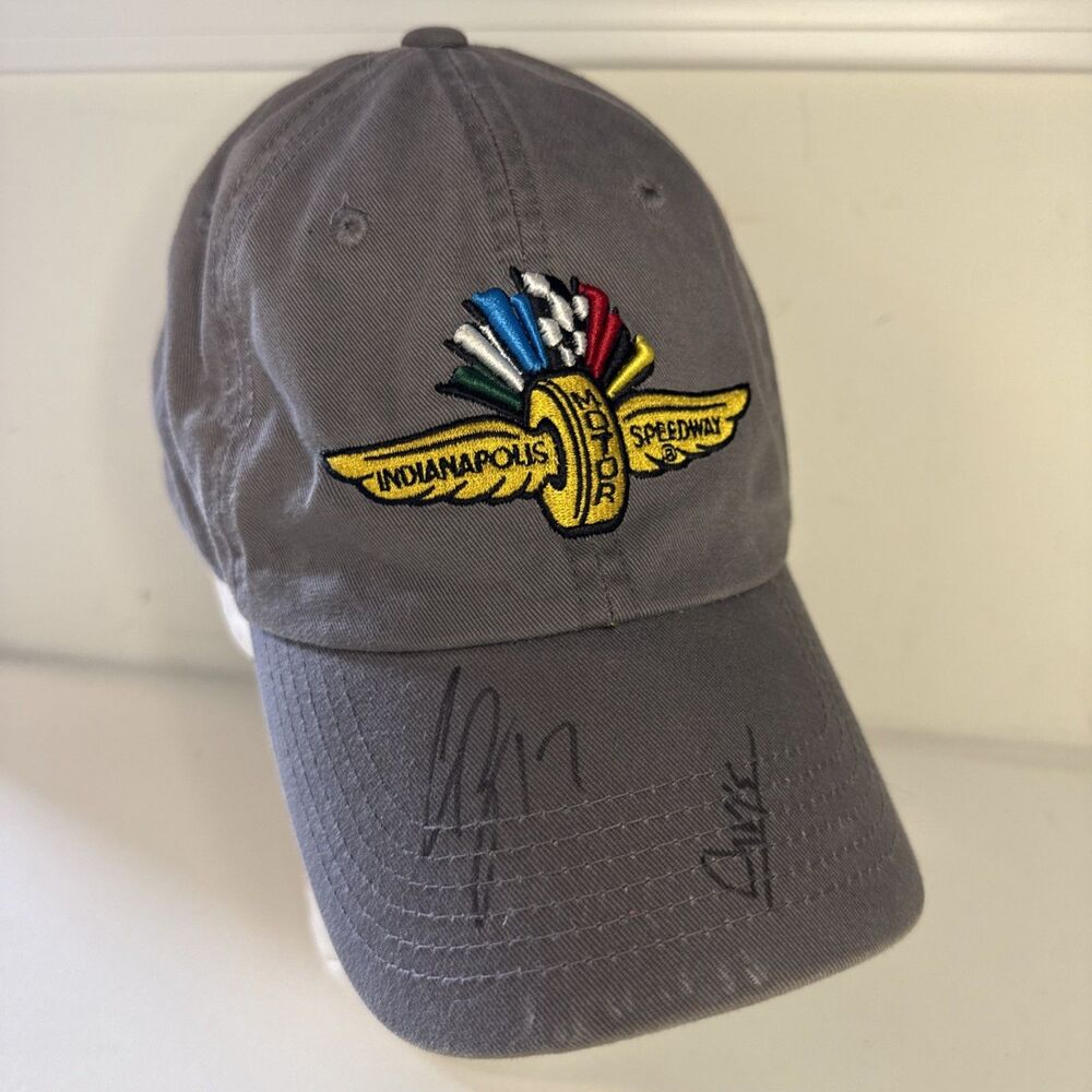 Christian Lundgaard #7 AUTOGRAPHED Indianopolis Motor Speedway Dad Cap Hat